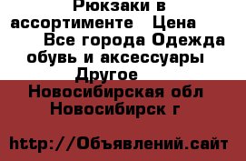 Рюкзаки в ассортименте › Цена ­ 3 500 - Все города Одежда, обувь и аксессуары » Другое   . Новосибирская обл.,Новосибирск г.